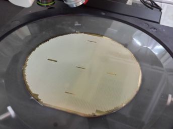 Wafer Dicing - Sawn wafers on tape